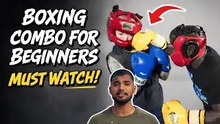 Learn this EASY Boxing Combo For BEGINNERS 🥊 || step-by-step Tutorial #￼boxing 