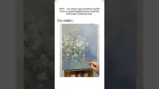 #originalartwork #vincentvangogh #oilpaintingtutorial #flowers