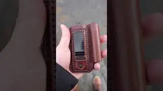 EDC Tool Organizer Clip your Knife Sheath - From Pocket to Belt - Everyday Carry leather gear