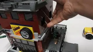 Lego Tuning Shop Moc