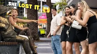 Statue Prank Gone Wrong 😱 THEY THOUGHT I WAS FAKE 😱
