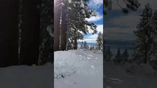 Lake Tahoe storm update #mountains #inclinevillage #skiing #skiresort #diamondpeak