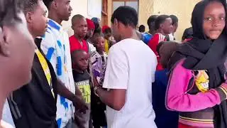CHARITY WORK AT AN ORPHANAGE. 