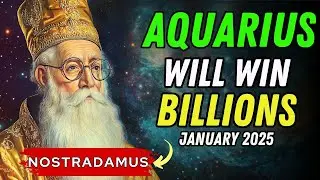 Nostradamus Predicted Aquarius Will Win Big and Get Rich in January 2025