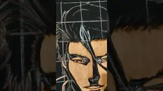 Finally AIZEN DIY t-shirt is done | #anime #bleach #diy #shorts