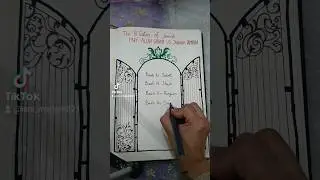 8 Gates of Jannah.#love #craft #art #trending #islam #islamic #islamicstatus #islamicvideo #learning