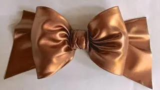 Edible Copper SugarVeil Bow