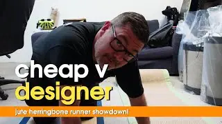 Floor runner showdown! Is the designer jute worth it?
