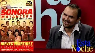 Nieves Martínez le rinde homenaje a la Sonora Matancera