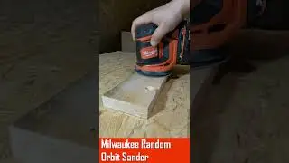 #milwaukee #random #orbital #sander #m18 #cordless #gopro #diy #woodworking #tips #powertools #tools