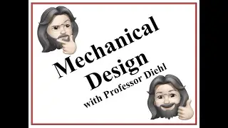 Mechanical Design (Machine Design) Bevel Gear Forces Example (S21 ME470 Class 6)