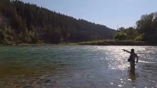 singlehand spey casting. OPST commando smooth