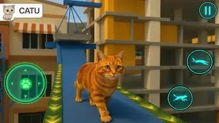 Bad Scary Cat Sim Mobile games Gameplay New Simulator