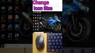 Change icon size shortcut key| shortcut to change folder icon size | shortcut key to change icon