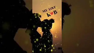 K.B Name Status❤️|| K.B Love You My Love WhatsApp Status❤️|| K.B Love Status❤️||  #nameart#tranding