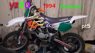 Проект мотоцикла-внедорожника Yamaha YZ80 1994 года завершён. 1993-2001#YZ80 #YZ85 #ClassicMotorc...