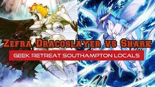 Yugioh Card Clash! Zefra Dracoslayer vs Shark! August 2021!