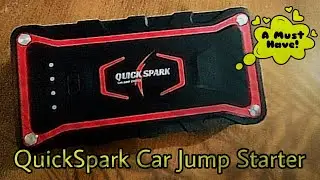 QuickSpark Car Jump Starter: Be Travel Ready