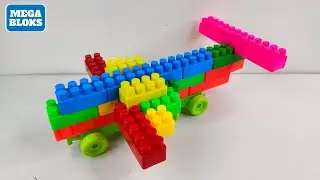 TUTORIAL How to make a Flying Ship from Mega Lego Building Blocks SATISFYING BUILDING CRAFTING DIY#8