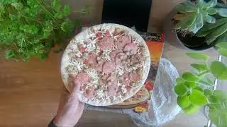 Pizza chorizo z Lidla