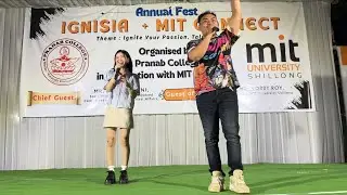 He forced me to sing at Nagaland college and it went like this?