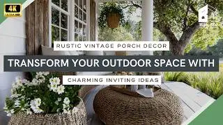 Rustic Vintage Porch Decor: Transform Your Outdoor Space with Charming, Inviting Ideas
