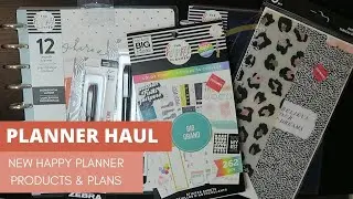 Unboxing: Joann Planner Haul - Happy Planner Dashboards, Journals, Planners, Stickers & More