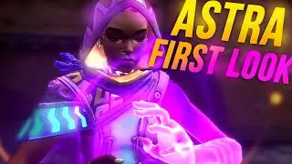 FIRST TIME playing the NEW VALORANT AGENT ASTRA... NEW META?!