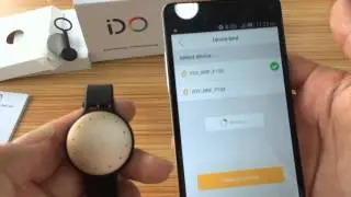 IDO 001 Android IOS Smart Bracelet Wristband Activity Sleep Tracker Operation Review Video