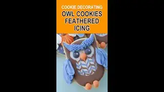 Decorated Owl Cookies for Fall or Halloween Celebrations