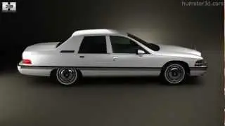 Buick Roadmaster sedan 1996 3D model by 3DModels.org