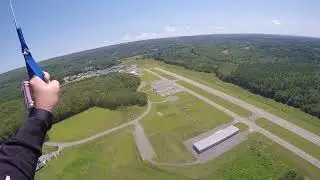 Uphill Landing at Skydive Danielson