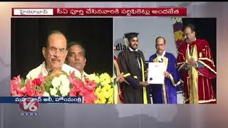 Home Minister Mahmood Ali Participates In ICAI College Convocation | Hyderabad | V6 News