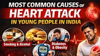का अचानक वाढलाय भारतात हृदय विकाराचा धोका ☠️ #heartattack #india #facts 