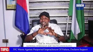 IYC Blows Hot, Warn Against Fubara Impeachment, Reiterate Support For Governor Fubara