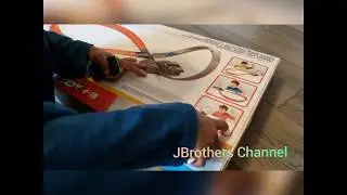 Assembling Hot Wheels Track - Figure 8 Raceway Track Set