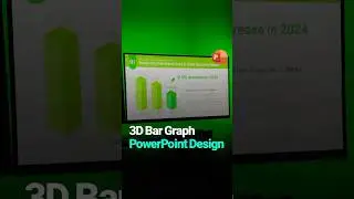 3D Bar Graph PowerPoint Design #bargraph #pptdesign