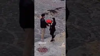 Giving flower bouquet to Strangers||Whatsapp status #viral #whatsappstatus #shorts