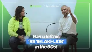 He Quit His ₹19 Lakh Job in the &rsquo;90s to Launch Spark Capital | In Conversation with Finsire