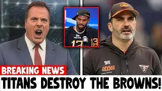 Browns HUMILIATED By Titans &mdash; Stefanski EXPOSED After Their TOTAL COLLAPSE!