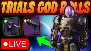 🔴FARMING TRIALS GOD ROLLS AND ARMOR (Destiny 2 EDGE OF FATE )