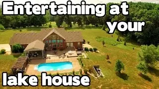 Entertaining at your Lake House Kentucky - Aerial views of this property