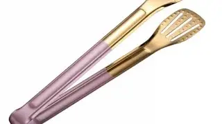 Stainless steel food tongs metal barbeque salad bread spaghetti buffet serving tongs cooking tools