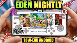 *NEW* EDEN NIGHTLY V28059 EMULATOR ANDROID | Tutorial Lengkap Pasang & Main Di Semua Hp | Eden