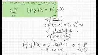 #PRC #PRCreviewer #LicensureExaminationforTeachers #LETReviewer #Mathematics #Algebra 23