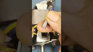 Replacing carbon brushes #varbon #brush #dynamo