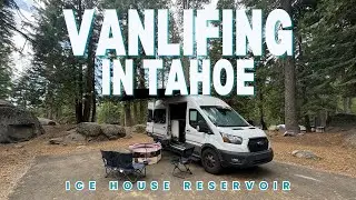 Ice House Reservoir:  A First Camping Experience