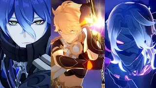 Flins & Aether vs Rerir : Five Sinners of Khaenri'ah Battle Cutscene | Genshin Impact 6.0 Story