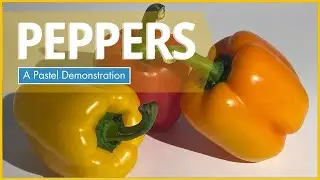 Free Pastel Demonstration of Peppers