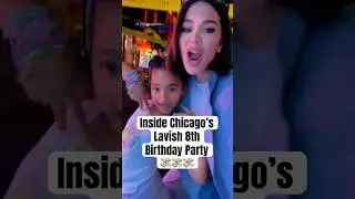 Inside Chicago&rsquo;s Lavish 8th Birthday Party $$$ #shorts #chicago #kardashiankids